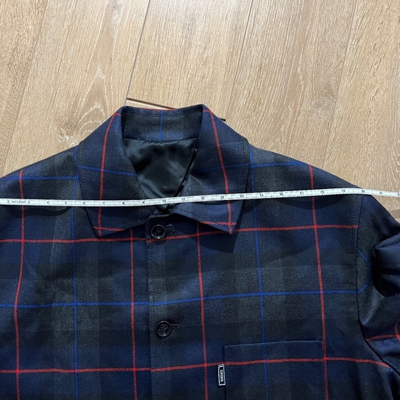 AUTHENTIC new VERSACE wool JACKET SHIRT sz52 L - XL - Picture 7 of 13